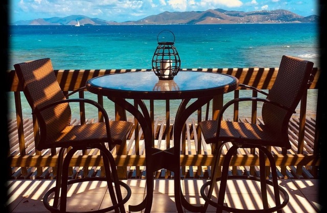 5 ★ Sapphire Blue Horizon - Direct Ocean Front at Sapphire Beach Resort & Marina