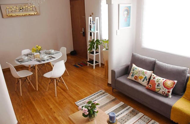 Depto. CDMX, Narvarte, amueblado para 4 pax.