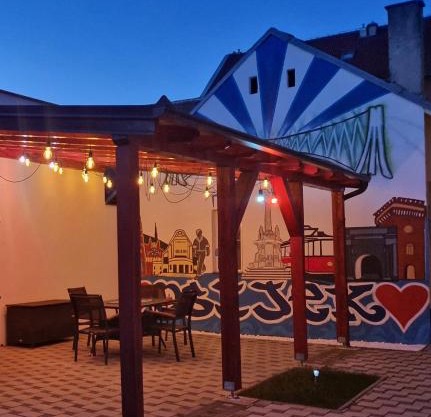 Design Apartments Red Blue