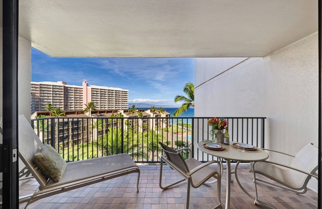 KS 709 Tropical Hawaiian Getaway 1BD Ocean View at Kaanapali Shores West Maui