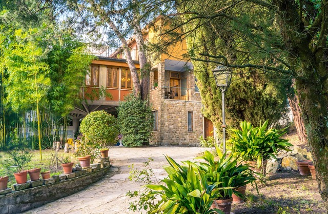 Majestic Villa in Hills of Florence with Gardens Gym Jacuzzi and Sauna