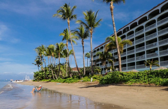 MAUI LAHAINA SHORES 1 BEDnBEACH & OCEAN FRONT GROUND-FLOOR nNO RESORT-CLEAN FEE