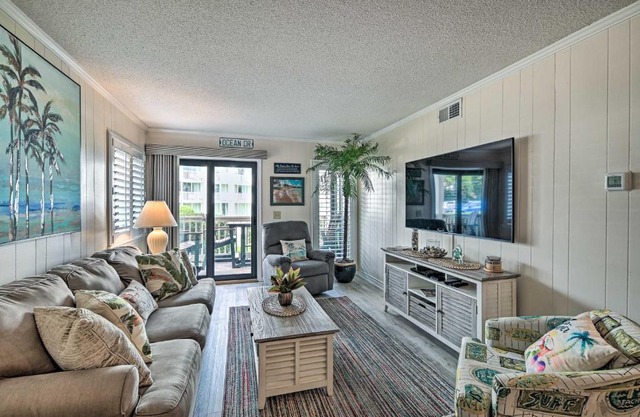 Myrtle Beach Condo with On-Site Pool and Beach Access