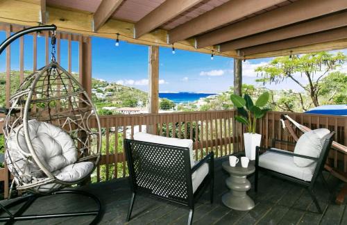 Oceanview Villa Walk to Beach & Cruz Bay