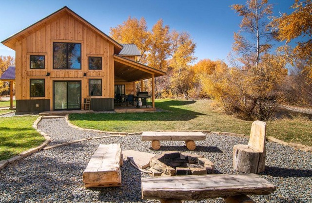 Riverfront Home with BBQ 2 Mi to Downtown Gunnison!