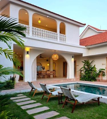 Villa Indah Canggu 2 Mediterranean 4BR Private Pool Villa